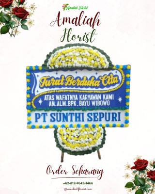 Papan Bunga Duka di Kemijen